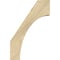 Ekena Millwork 6"W x 16"D x 24"H Westlake Rough Sawn Knee Brace, Douglas Fir BRC06X16X24WTL00RDF - alternate 2